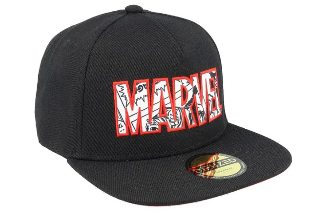 Cappellino Snapback Marvel Retro Classic Logo Rosso – Stile Iconico