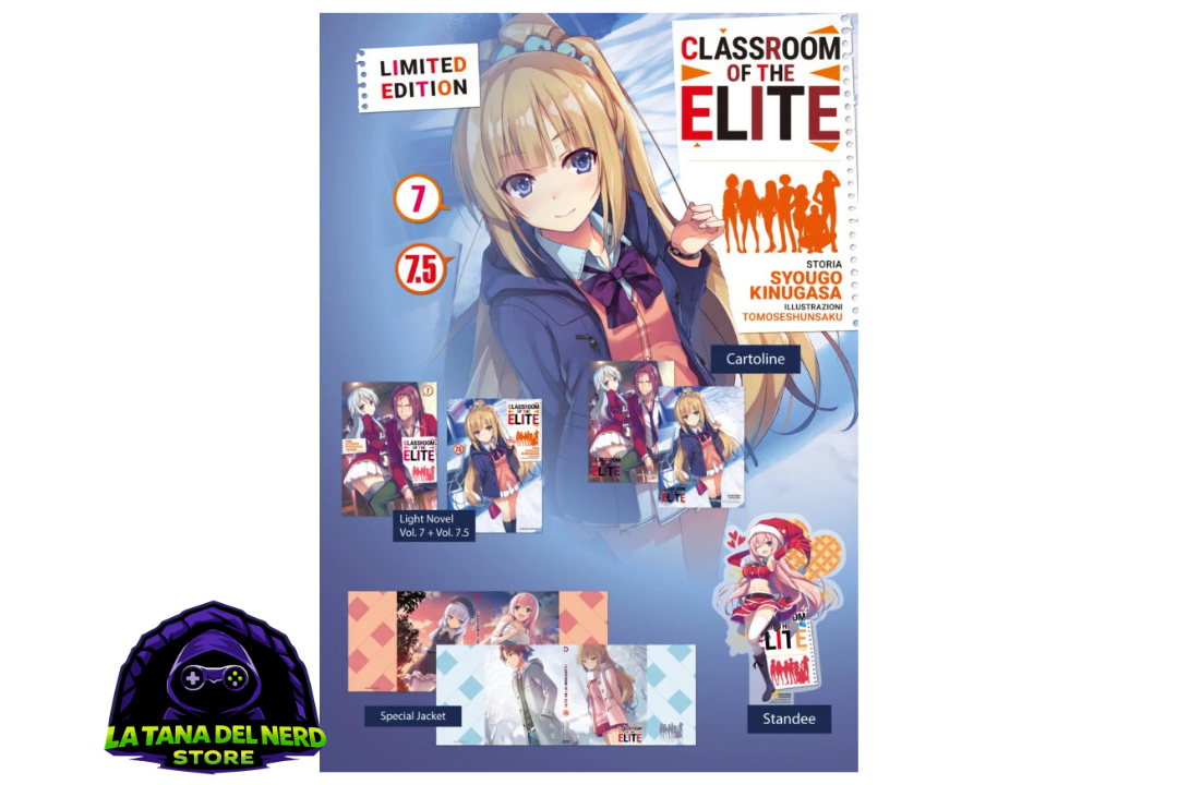 Classroom Of The Elite 7 + 7.5 Limited Edition - Dokusho Edizioni - Italiano
