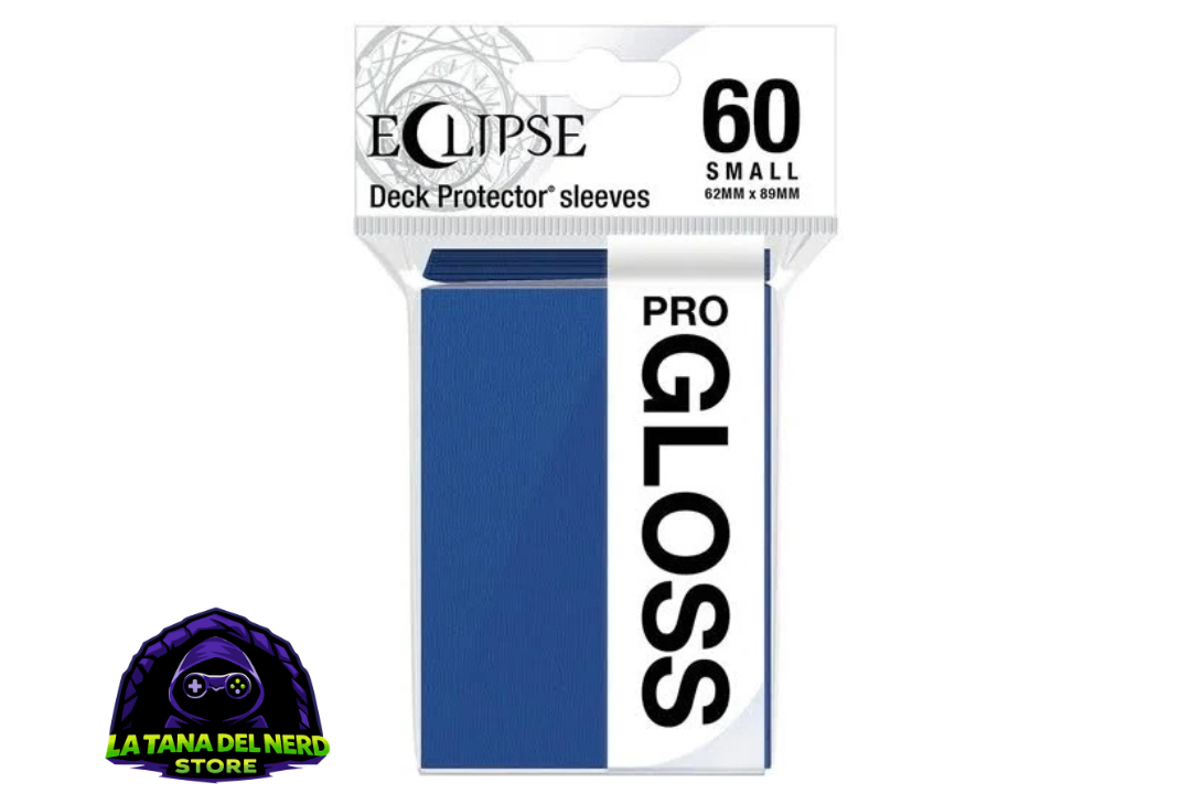 ECLIPSE Gloss Small DECK PROTECTOR® Sleeves (60ct) Blu
