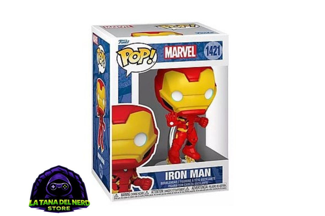 Funko Pop Iron Man 1421 – Marvel Originale con Box