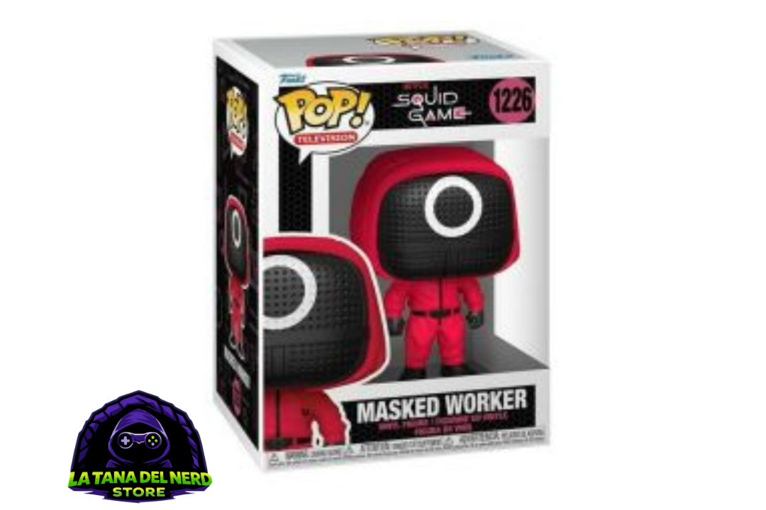 Funko Pop Masked Worker 1226 – Squid Game Originale con Box