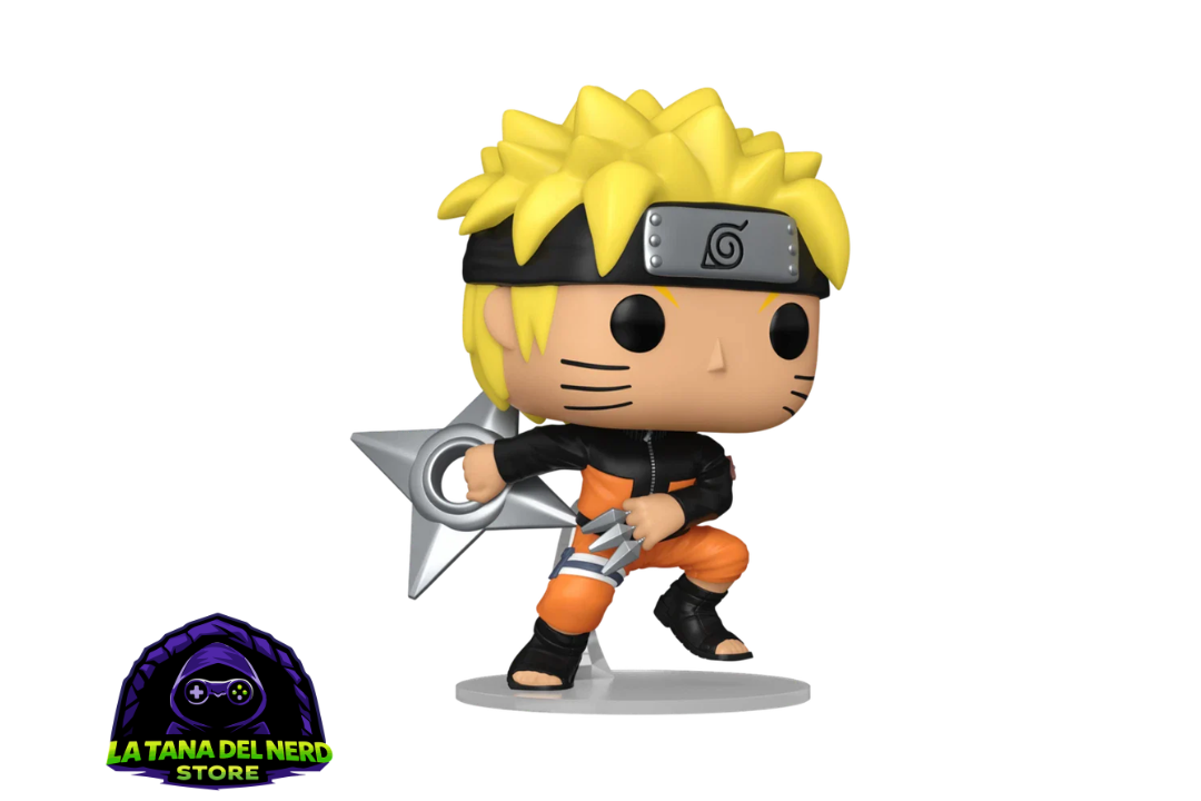 Funko Pop Naruto Uzumaki 1843 Chase – Naruto Shippuden Ninja della Foglia Originale con Box