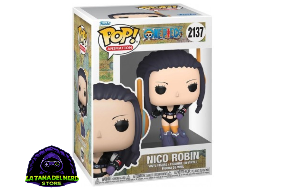 Funko Pop Nico Robin 2137 One Piece – Archeologa dei Mugiwara Originale con Box