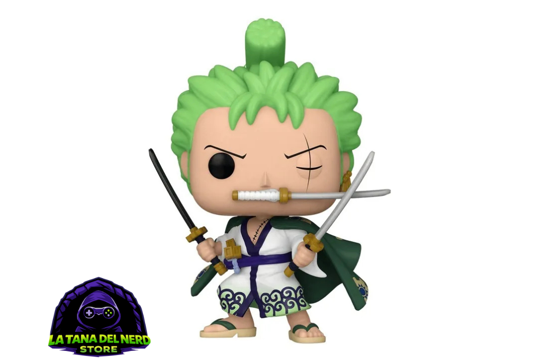 Funko Pop Roronoa Zoro 923 One Piece – Pirata dei Cappelli di Paglia Originale con Box
