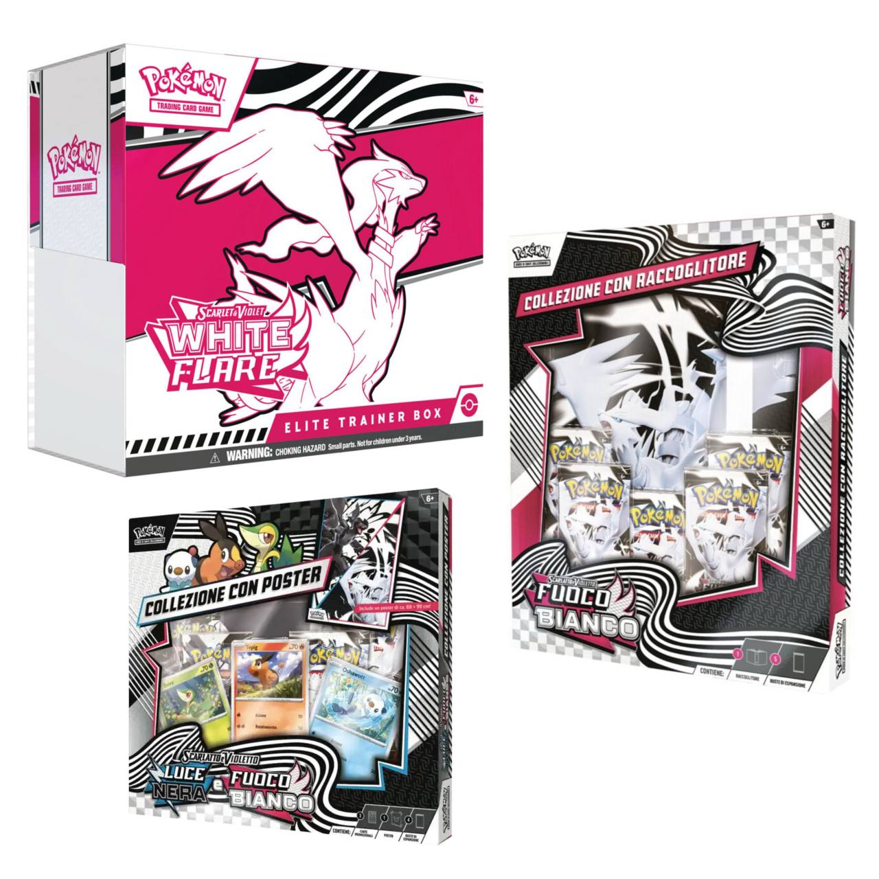 Fuoco Bianco - Bundle (Etb - Collector - Poster)