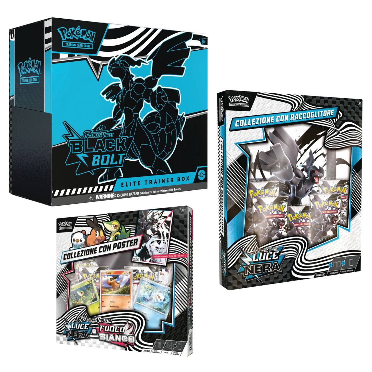 Luce Nera -  BUNDLE (ETB - COLLECTOR - POSTER)