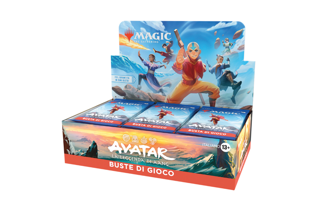 Magic: The Gathering - Avatar: The Last Airbender - Avatar: La Leggenda di Aang - Play Booster - Display Box 30 Buste - Italiano