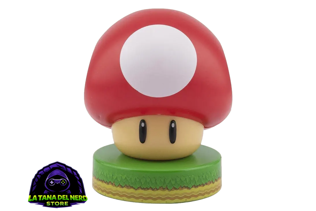 Paladone Icons Super Mario Mushroom – Lampada Originale con Box