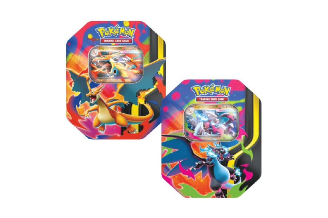 Pokémon - Mega Charizard X Mega Charizard Y - Tin Bundle da Collezione - Italiano