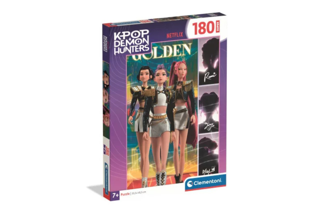 Puzzle 180 Pezzi Clementoni – KPop Demon Hunters Golden