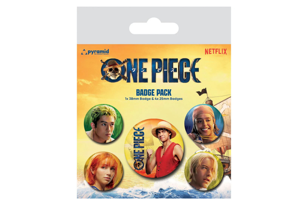 Set Spille One Piece – Badge Pack Ufficiale (5 Pezzi) | Pyramid International