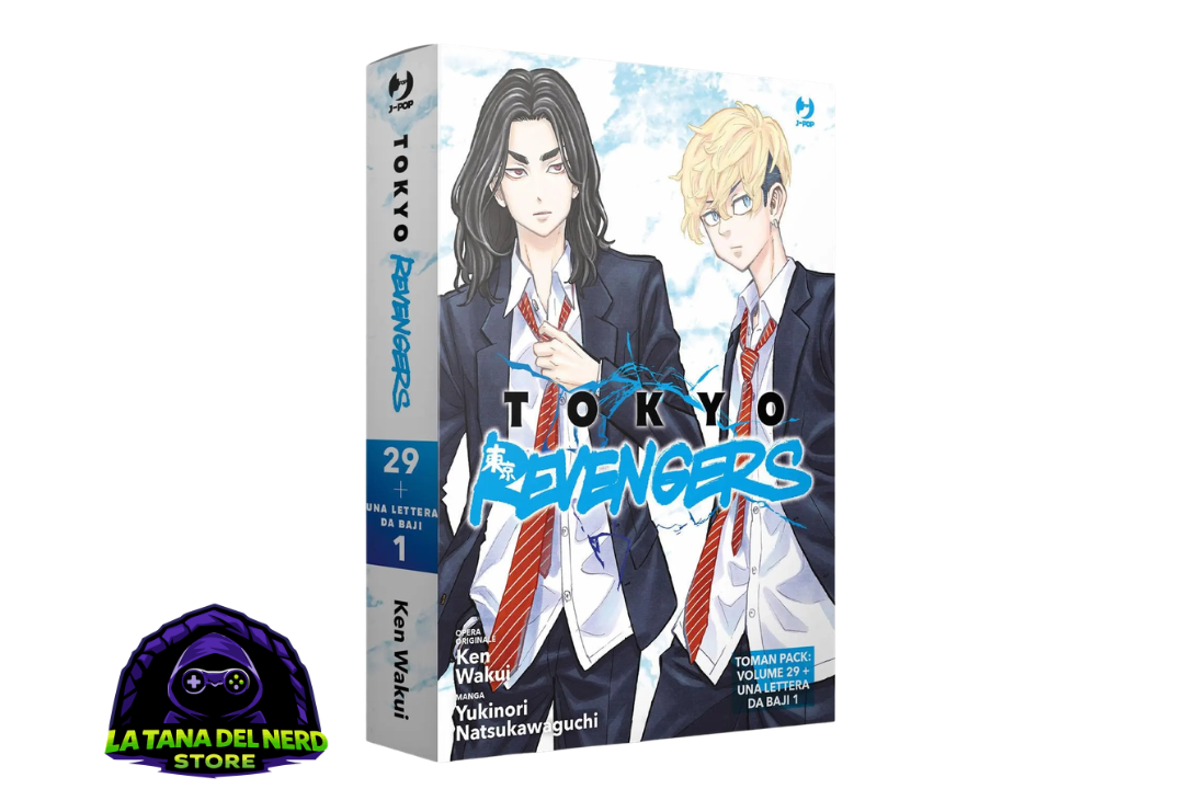 Tokyo Revengers Toman Pack 4 (Vol. 29 + Una Lettera da Baji 1) - Jpop - Italiano