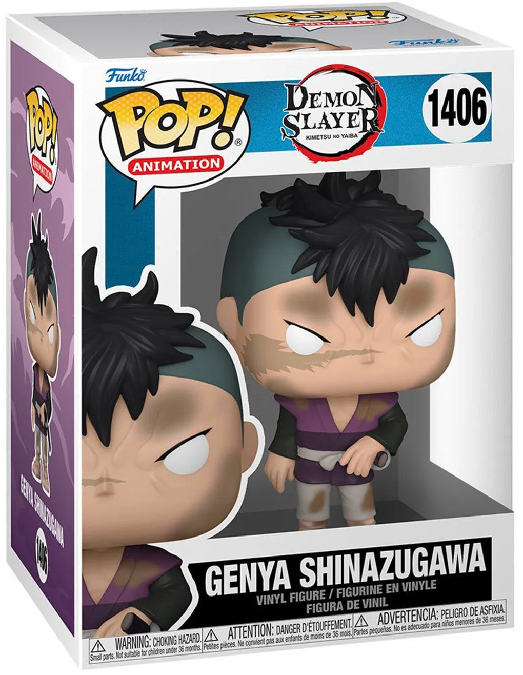 Funkopop! 1406 - Demon Slayer - genya shinazugawa
